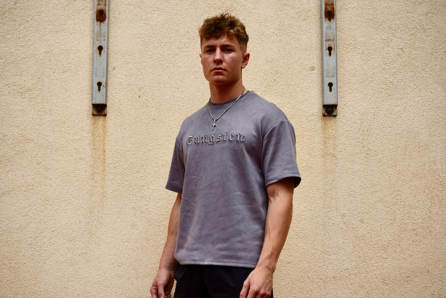 004) Embroidered Heavyweight Box Tee