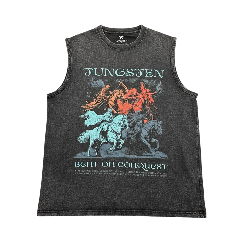 015) 4 Horsemen Stonewashed Tank