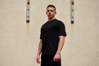 004) Embroidered Heavyweight Box Tee