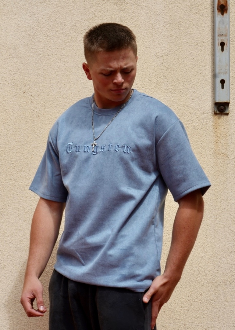 004) Embroidered Heavyweight Box Tee