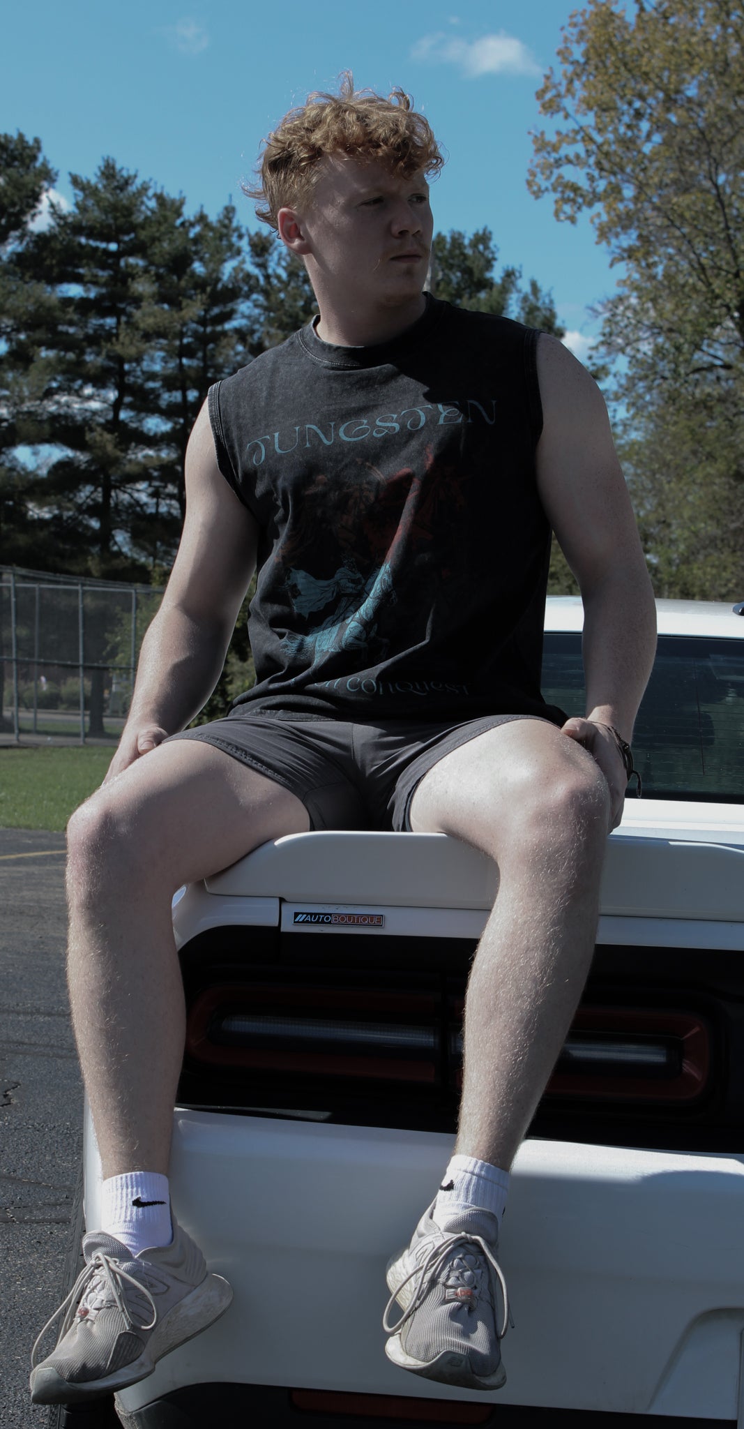 015) 4 Horsemen Stonewashed Tank