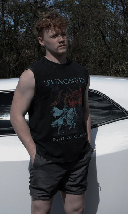 015) 4 Horsemen Stonewashed Tank