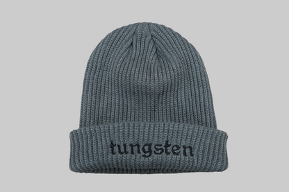 014) Embroidered Ribbed Beanie